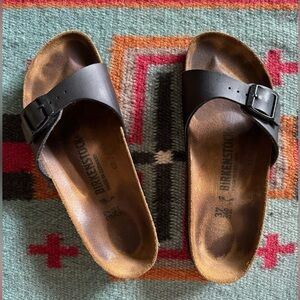 🖤 BIRKENSTOCK™️ / Madrid sandal / Black / Size: 37 🐦‍⬛